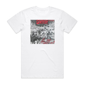 GWAR Hell O Album Cover T-Shirt White GWAR Hell O Album Cover T-Shirt White