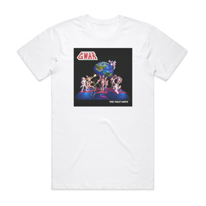 GWAR This Toilet Earth Album Cover T-Shirt White GWAR This Toilet Earth Album Cover T-Shirt White