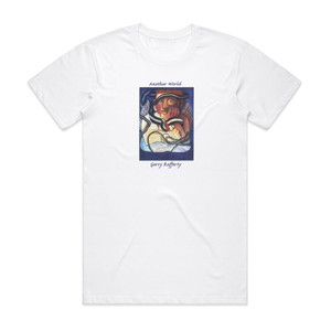 Gerry Rafferty Another World Album Cover T-Shirt White Gerry Rafferty Another World Album Cover T-Shirt White