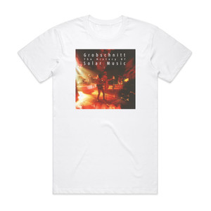Grobschnitt The History Of Solar Music 5 Album Cover T-Shirt White Grobschnitt The History Of Solar Music 5 Album Cover T-Shirt White