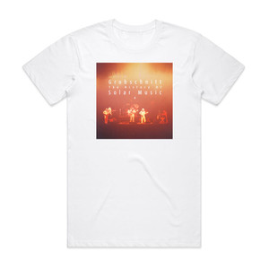 Grobschnitt The History Of Solar Music 4 Album Cover T-Shirt White Grobschnitt The History Of Solar Music 4 Album Cover T-Shirt White