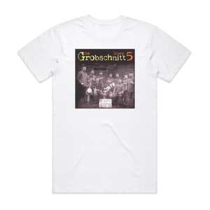 Grobschnitt Die Grobschnitt Story 5 Album Cover T-Shirt White Grobschnitt Die Grobschnitt Story 5 Album Cover T-Shirt White