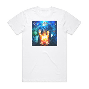 Gaia Epicus Alpha Omega Album Cover T-Shirt White Gaia Epicus Alpha Omega Album Cover T-Shirt White