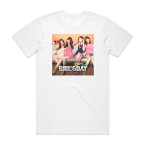 Girls Day Expectation Album Cover T-Shirt White