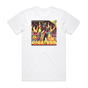 Gigatron Los Dioses Han Llegado Album Cover T-Shirt White