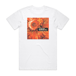 Grip Inc Power Of Inner Strength Album Cover T-Shirt White Grip Inc Power Of Inner Strength Album Cover T-Shirt White