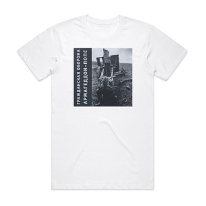 Grazhdanskaya Oborona Album Cover T-Shirt White Grazhdanskaya Oborona Album Cover T-Shirt White