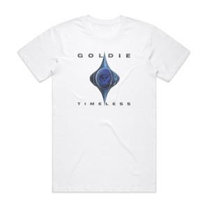 Goldie Timeless Album Cover T-Shirt White Goldie Timeless Album Cover T-Shirt White