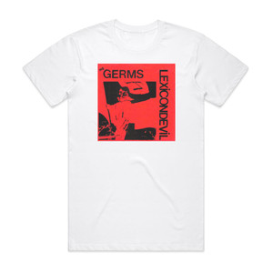 Germs Lexicon Devil Album Cover T-Shirt White