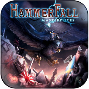 HammerFall Masterpieces Album Cover Sticker HammerFall Masterpieces Album Cover Sticker