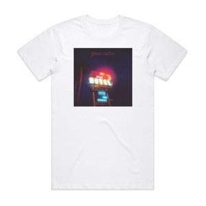 Great White Psycho City Album Cover T-Shirt White Great White Psycho City Album Cover T-Shirt White