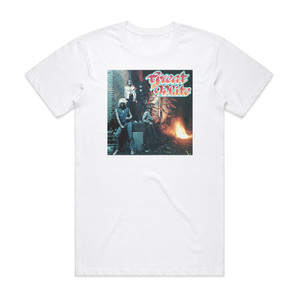 Great White Great White Album Cover T-Shirt White Great White Great White Album Cover T-Shirt White
