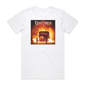 Godsmack 1000Hp 1 Album Cover T-Shirt White Godsmack 1000Hp 1 Album Cover T-Shirt White