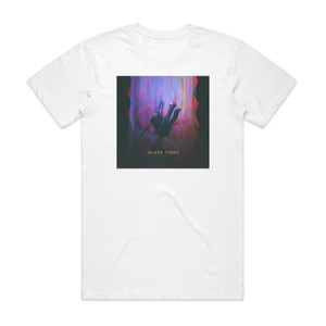 Glass Tides My Descend Album Cover T-Shirt White Glass Tides My Descend Album Cover T-Shirt White