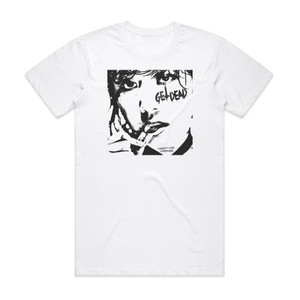 Get Dead Honesty Lives Elsewhere Album Cover T-Shirt White Get Dead Honesty Lives Elsewhere Album Cover T-Shirt White