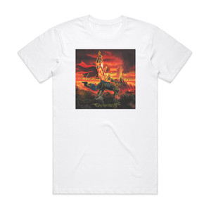 Galneryus Under The Force Of Courage Album Cover T-Shirt White Galneryus Under The Force Of Courage Album Cover T-Shirt White