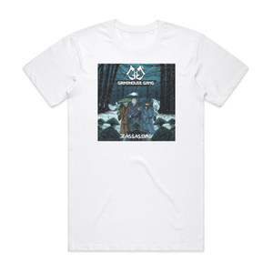 Grindhouse Gang 3 Assassins Album Cover T-Shirt White Grindhouse Gang 3 Assassins Album Cover T-Shirt White