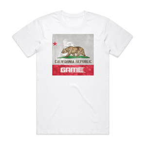 Game California Republic Album Cover T-Shirt White Game California Republic Album Cover T-Shirt White