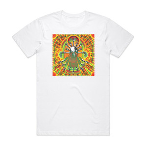 Goat Fuzzed In Europe Album Cover T-Shirt White Goat Fuzzed In Europe Album Cover T-Shirt White