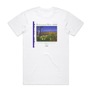 Gene Mediterranean Mood Album Cover T-Shirt White Gene Mediterranean Mood Album Cover T-Shirt White