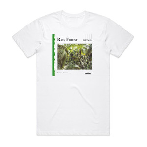 Gene Rain Forest Album Cover T-Shirt White Gene Rain Forest Album Cover T-Shirt White