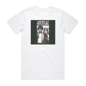 Garland Jeffreys American Boy Girl Album Cover T-Shirt White Garland Jeffreys American Boy Girl Album Cover T-Shirt White