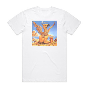 Gryphon Gryphon Album Cover T-Shirt White Gryphon Gryphon Album Cover T-Shirt White
