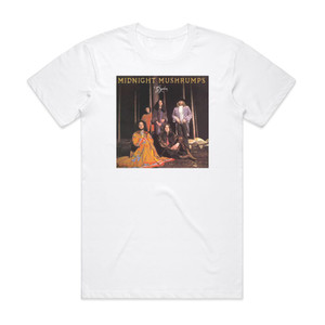 Gryphon Midnight Mushrumps Album Cover T-Shirt White Gryphon Midnight Mushrumps Album Cover T-Shirt White