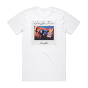 Gene Loves Jezebel Discover Album Cover T-Shirt White Gene Loves Jezebel Discover Album Cover T-Shirt White