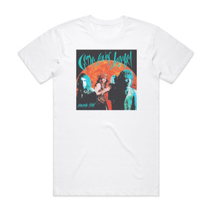 Gene Loves Jezebel Heavenly Bodies Album Cover T-Shirt White Gene Loves Jezebel Heavenly Bodies Album Cover T-Shirt White
