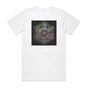 Geoda Firebreak Album Cover T-Shirt White Geoda Firebreak Album Cover T-Shirt White