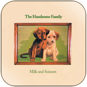 The Handsome Family Milk And Scissors Album Cover Sticker