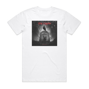 Graeme Revell The Crow 1 Album Cover T-Shirt White Graeme Revell The Crow 1 Album Cover T-Shirt White