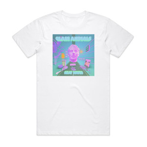 Glass Animals Heat Waves Album Cover T-Shirt White Glass Animals Heat Waves Album Cover T-Shirt White