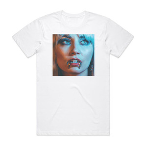 Grace Lightman Silver Eater Album Cover T-Shirt White Grace Lightman Silver Eater Album Cover T-Shirt White