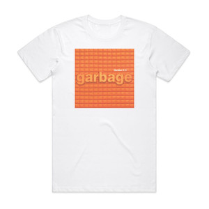 Garbage Version 20 1 Album Cover T-Shirt White Garbage Version 20 1 Album Cover T-Shirt White