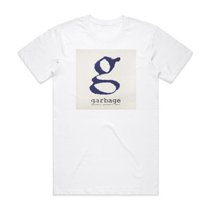 Garbage Automatic Systematic Habit Album Cover T-Shirt White Garbage Automatic Systematic Habit Album Cover T-Shirt White