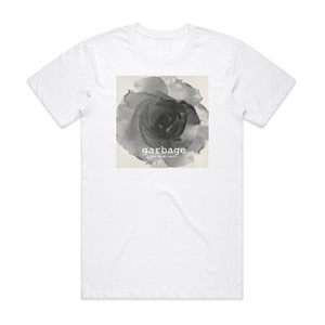 Garbage Big Bright World Album Cover T-Shirt White Garbage Big Bright World Album Cover T-Shirt White