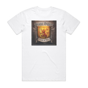Grave Digger Ballad Of Mary Album Cover T-Shirt White Grave Digger Ballad Of Mary Album Cover T-Shirt White