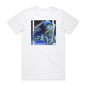 Grave Digger Stronger Than Ever Album Cover T-Shirt White Grave Digger Stronger Than Ever Album Cover T-Shirt White