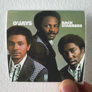The OJays Back Stabbers Album Cover Sticker
