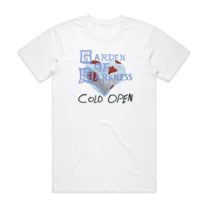 Garden of Darkness Cold Open Album Cover T-Shirt White Garden of Darkness Cold Open Album Cover T-Shirt White