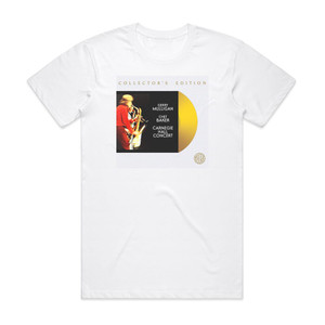 Gerry Mulligan Carnegie Hall Concert Album Cover T-Shirt White Gerry Mulligan Carnegie Hall Concert Album Cover T-Shirt White