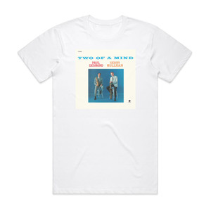 Gerry Mulligan Two Of A Mind Album Cover T-Shirt White Gerry Mulligan Two Of A Mind Album Cover T-Shirt White