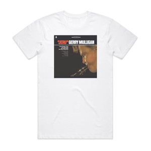 Gerry Mulligan Jeru Album Cover T-Shirt White