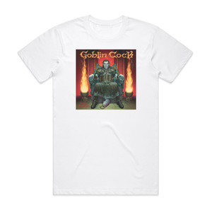 Goblin Cock Bagged And Boarded Album Cover T-Shirt White