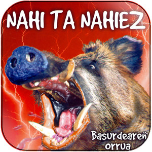 Nahi ta nahiez Basurdearen Orrua Album Cover Sticker Nahi ta nahiez Basurdearen Orrua Album Cover Sticker