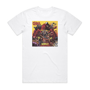 Ghoul Maniaxe Album Cover T-Shirt White Ghoul Maniaxe Album Cover T-Shirt White