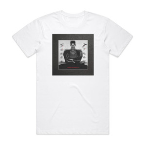 Grace Jones Warm Leatherette 1 Album Cover T-Shirt White Grace Jones Warm Leatherette 1 Album Cover T-Shirt White