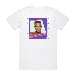 Grace Jones Private Life Shes Lost Control Album Cover T-Shirt White
